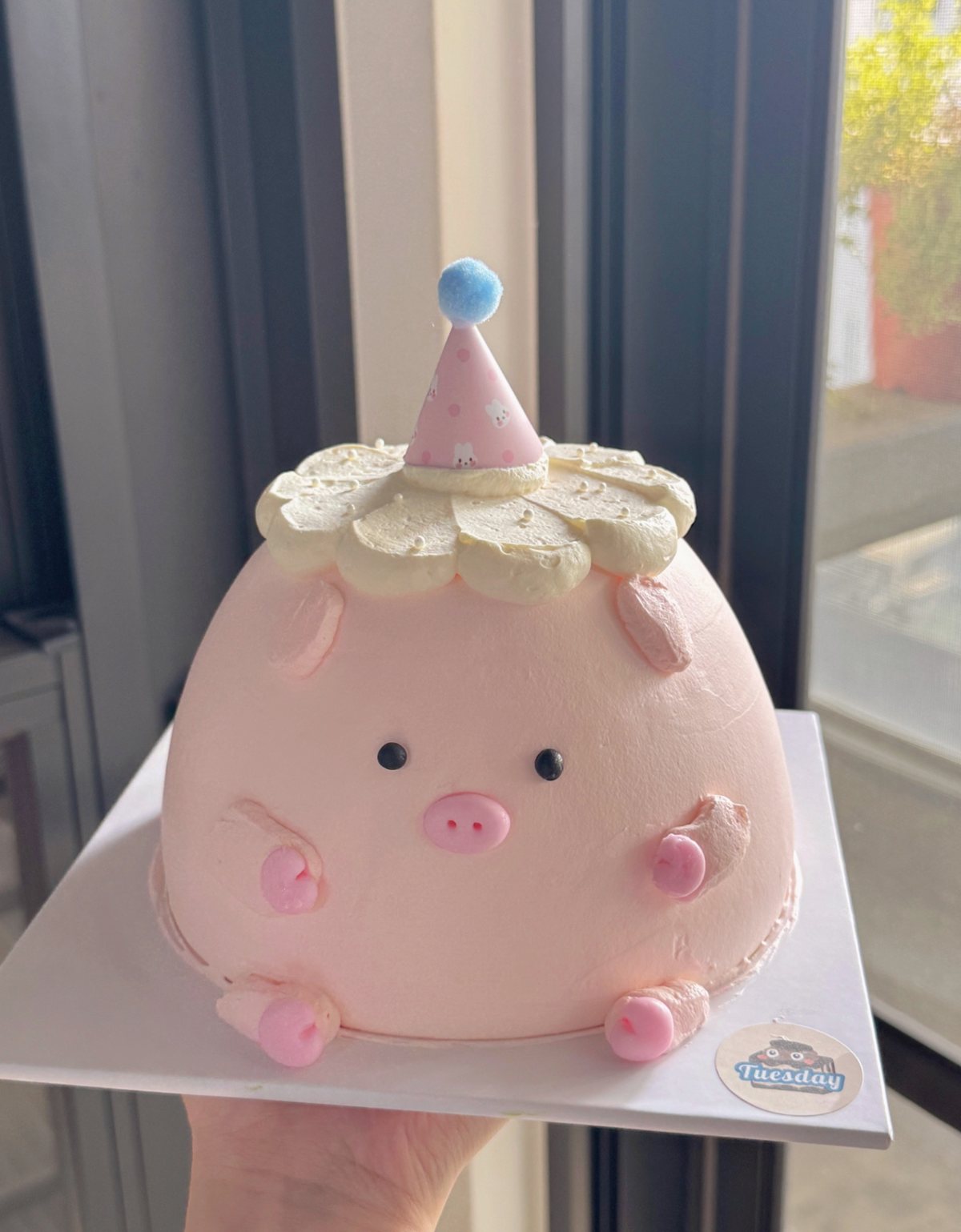 立體小豬蛋糕